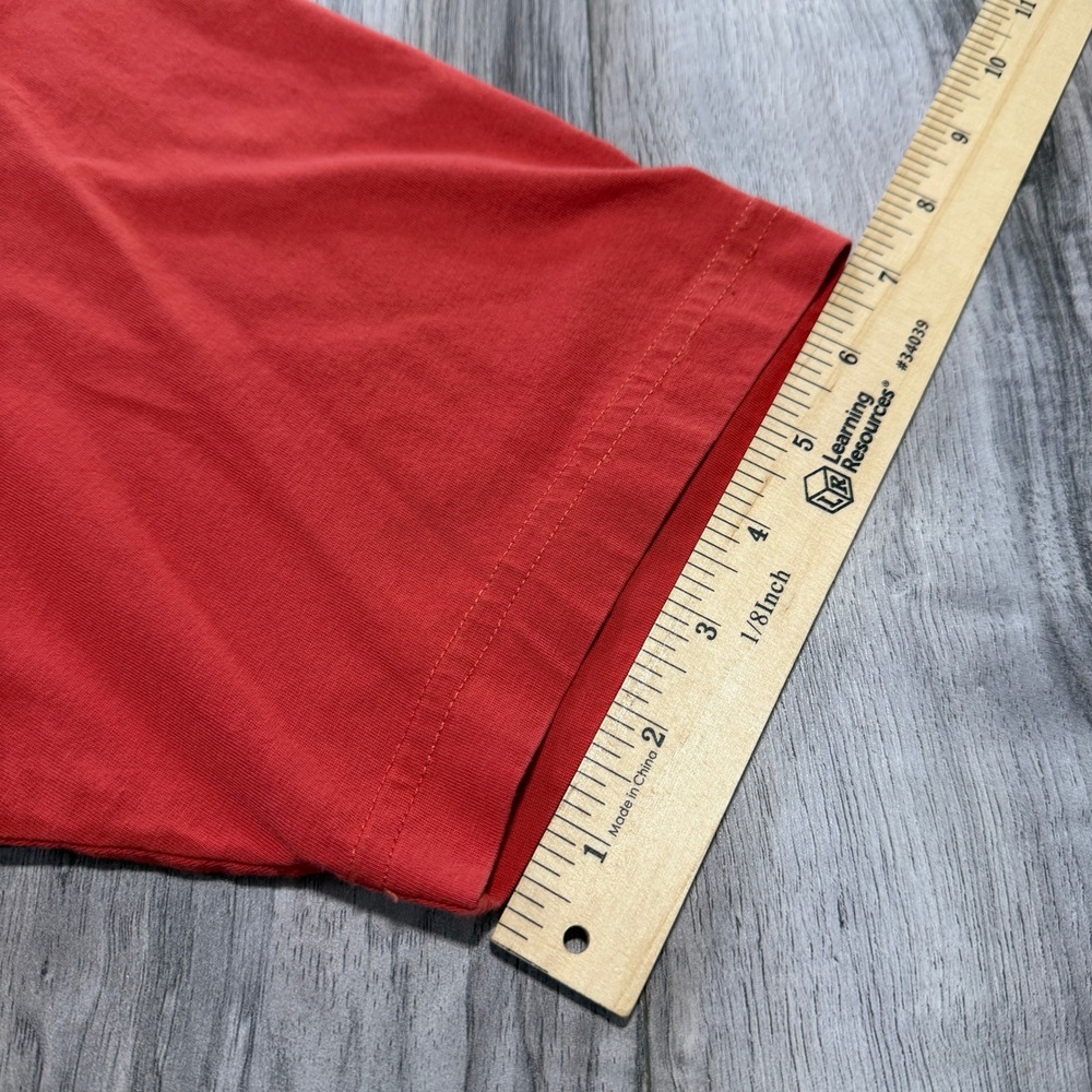 Peter Millar Mens Large Red Pima Cotton Short Sleeve Pocket Polo Golf Shirt - Picture 9 of 10